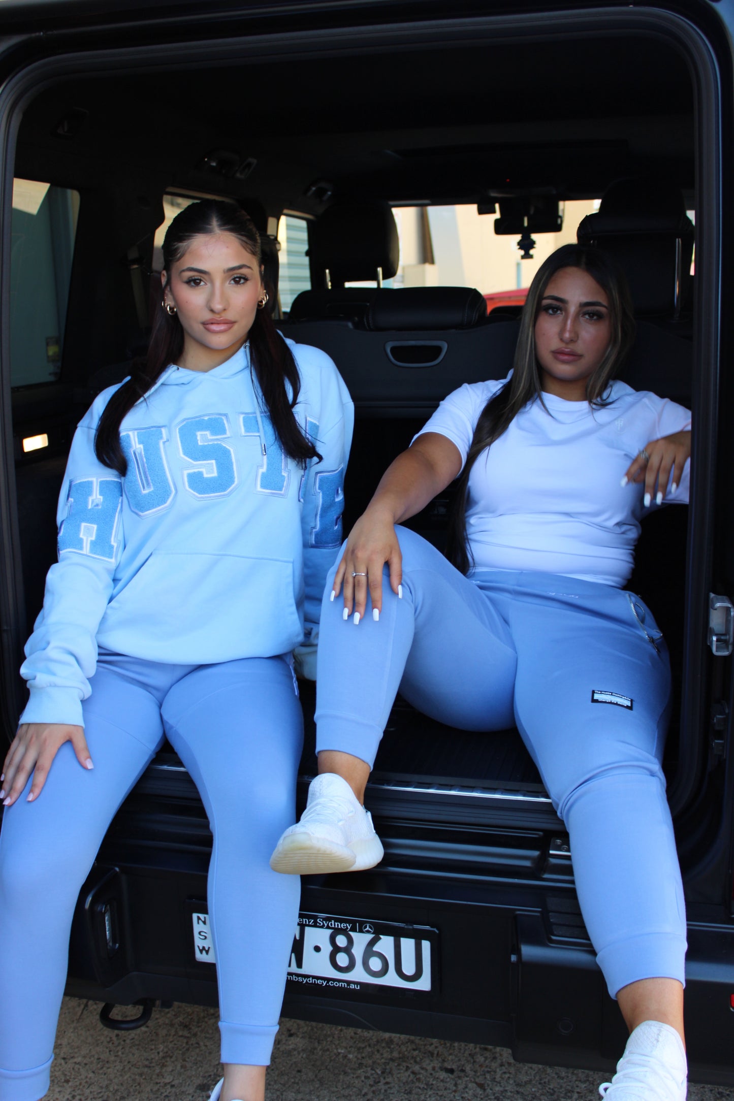 Blue Core Logo Trackies