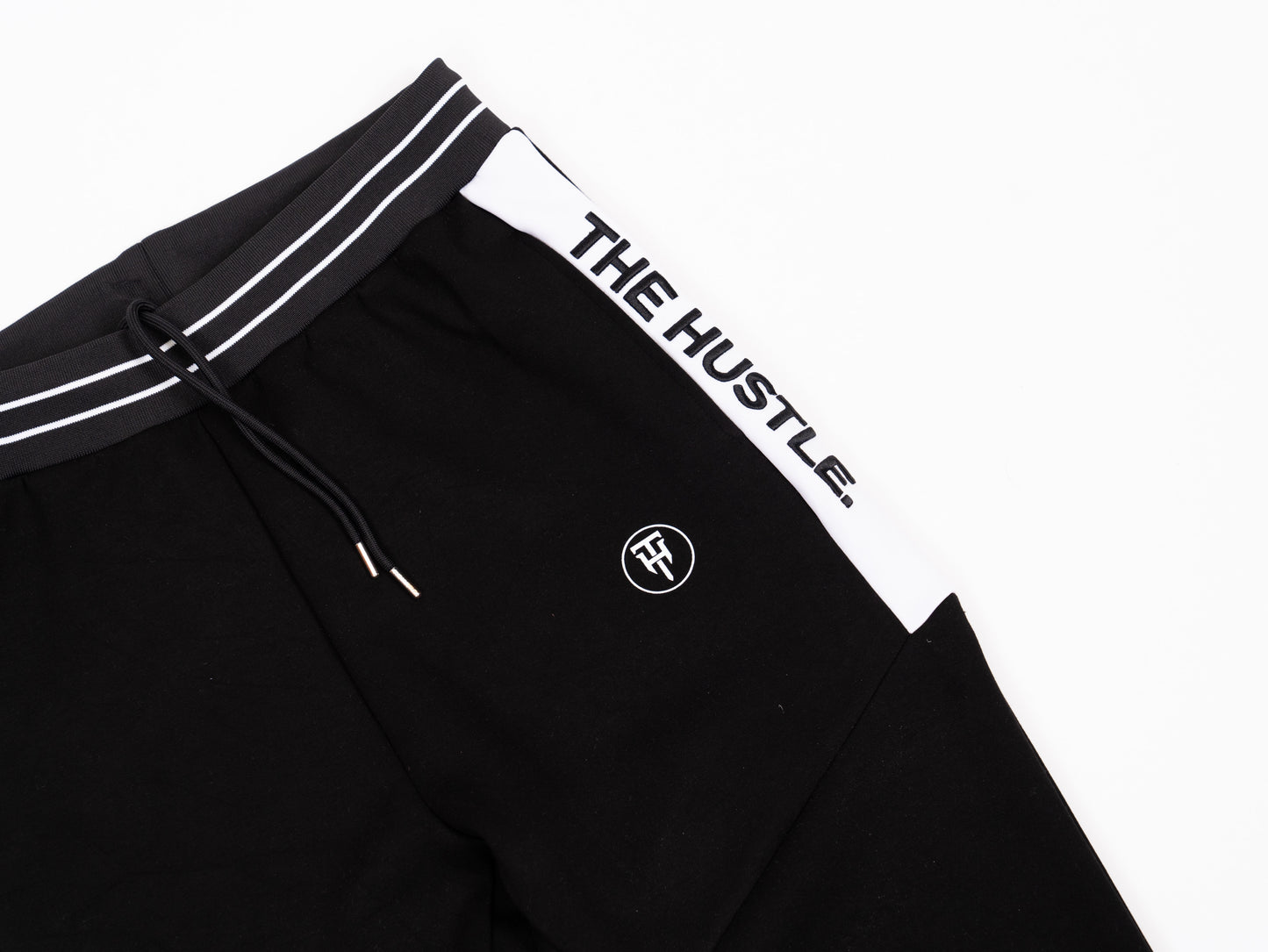 Team Logo Trackies Black