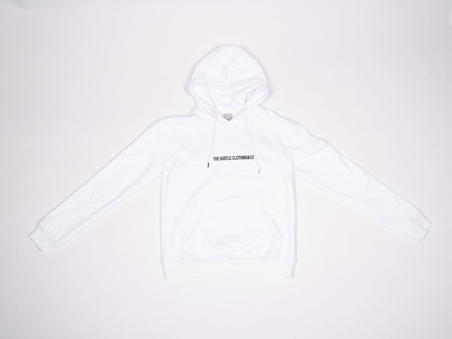 Team Logo Hoodie White