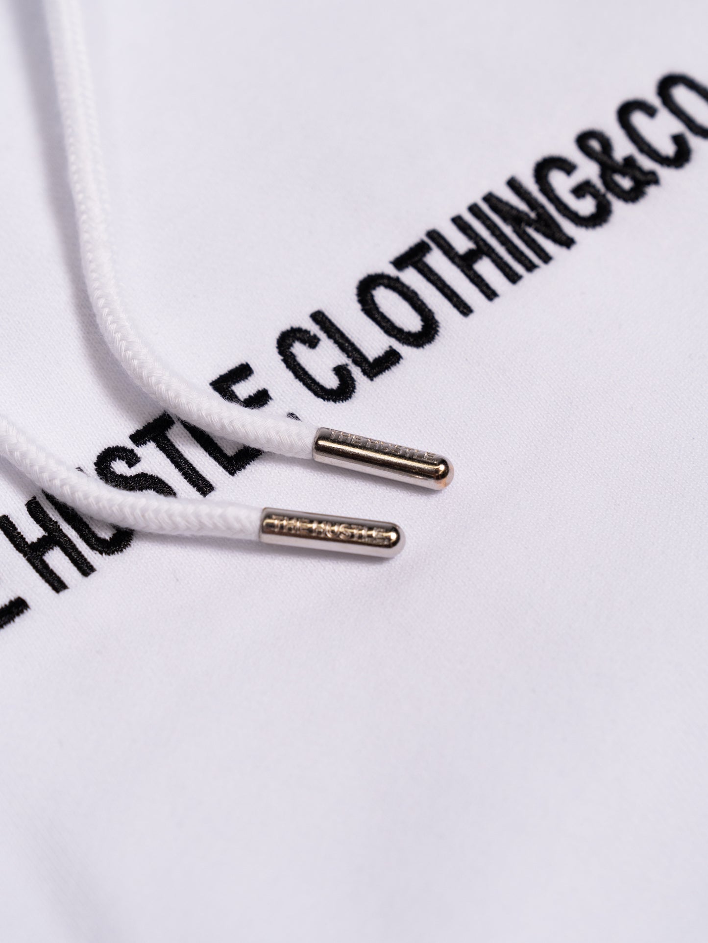 Team Logo Hoodie White