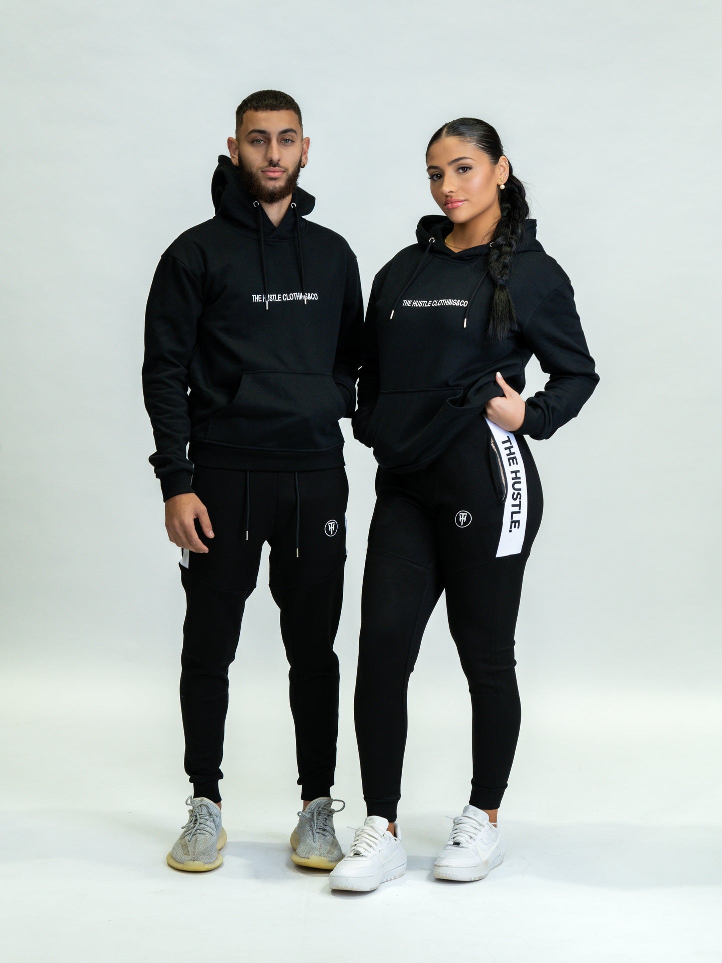 Team Logo Trackies Black